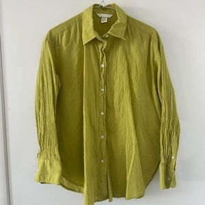 Chartreuse Button Down